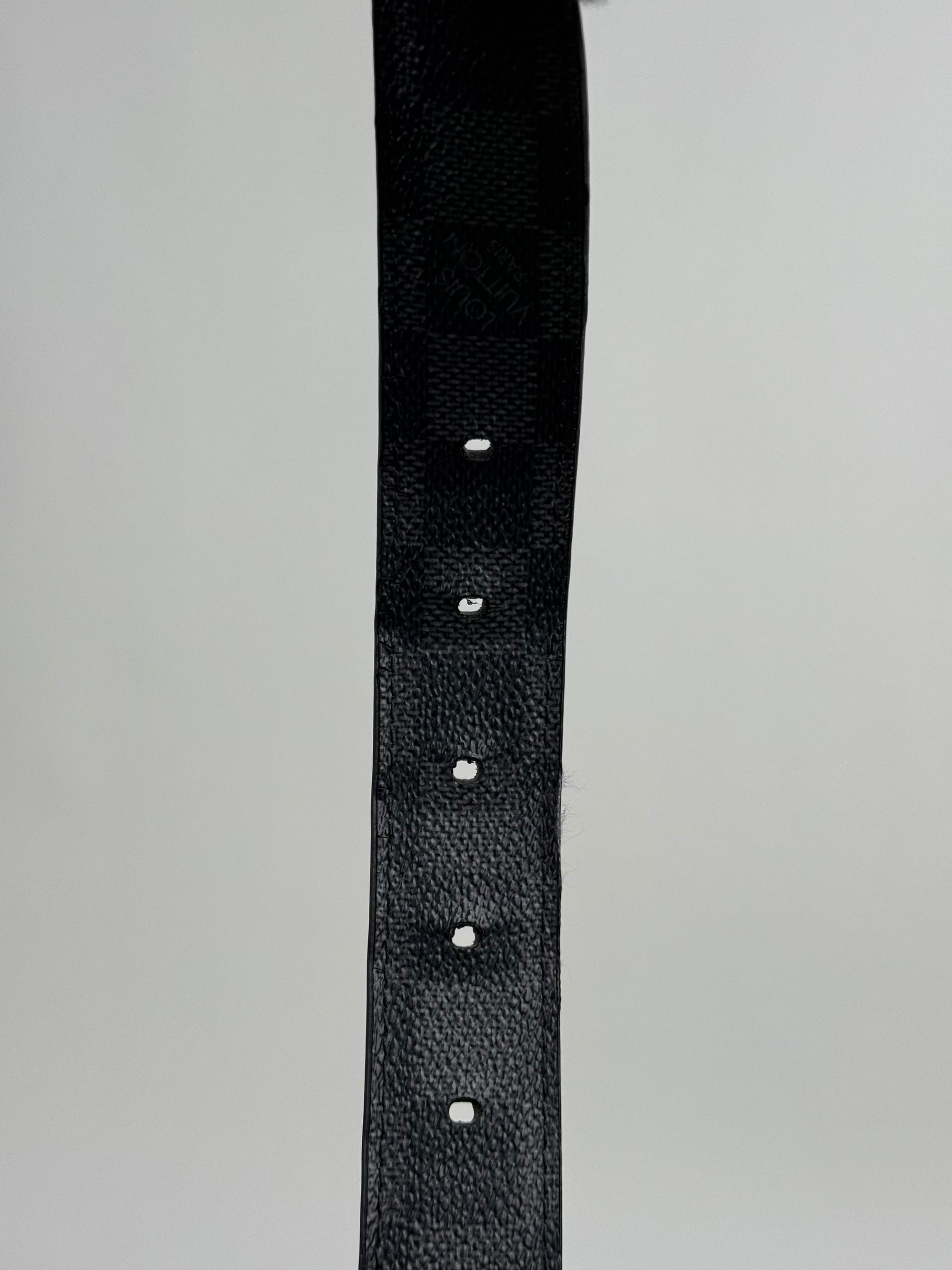 Cintura Louis Vuitton Nera in pelle taglia 90