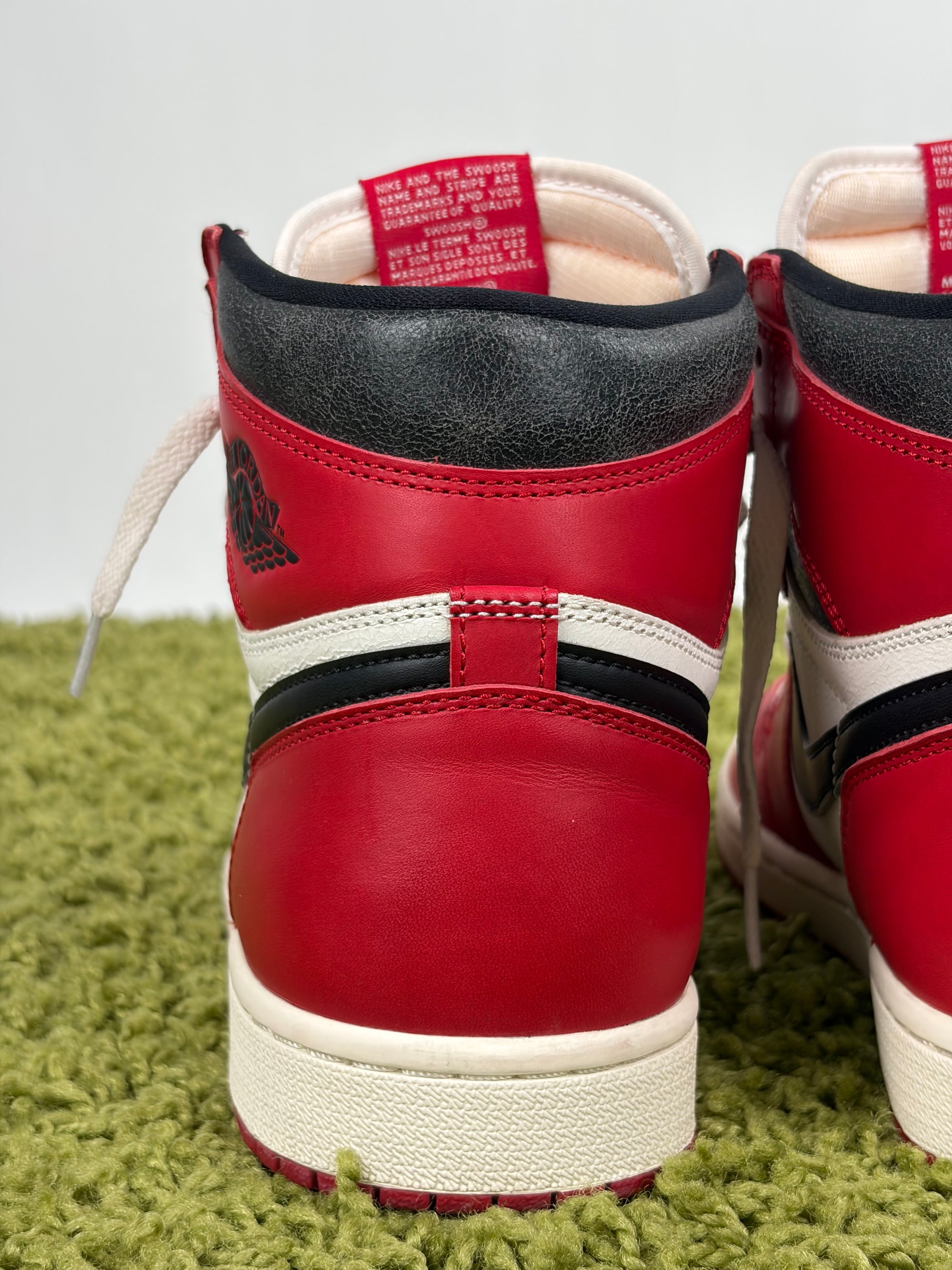 Air Jordan 1 retro High OG chicago Size 44 rosse bianche e nere