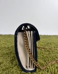 Borsa Gucci panna e blu