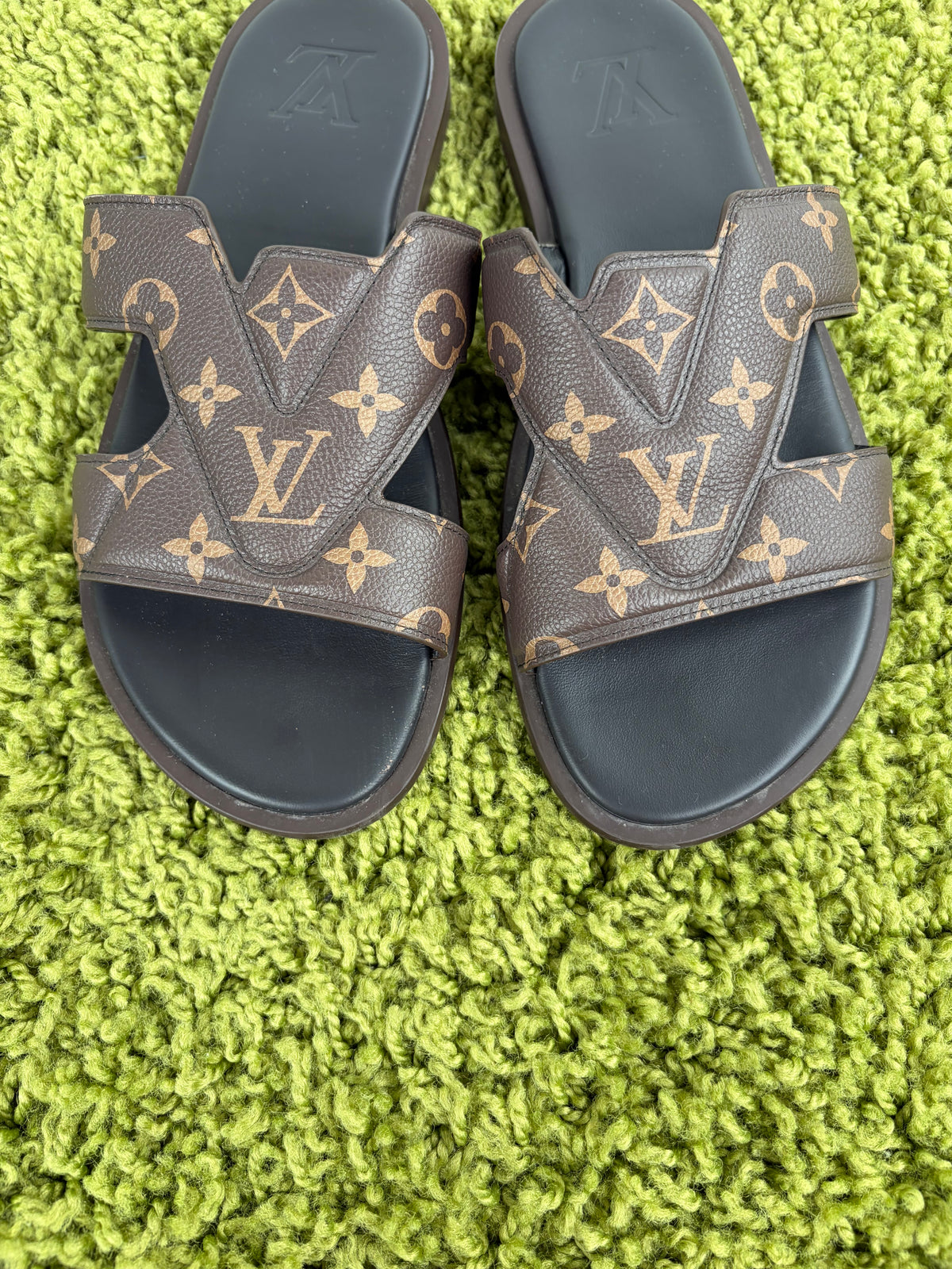 Mules Louis Vuitton Oasis Marrone 6