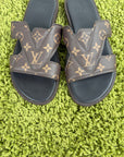 Mules Louis Vuitton Oasis Marrone 6