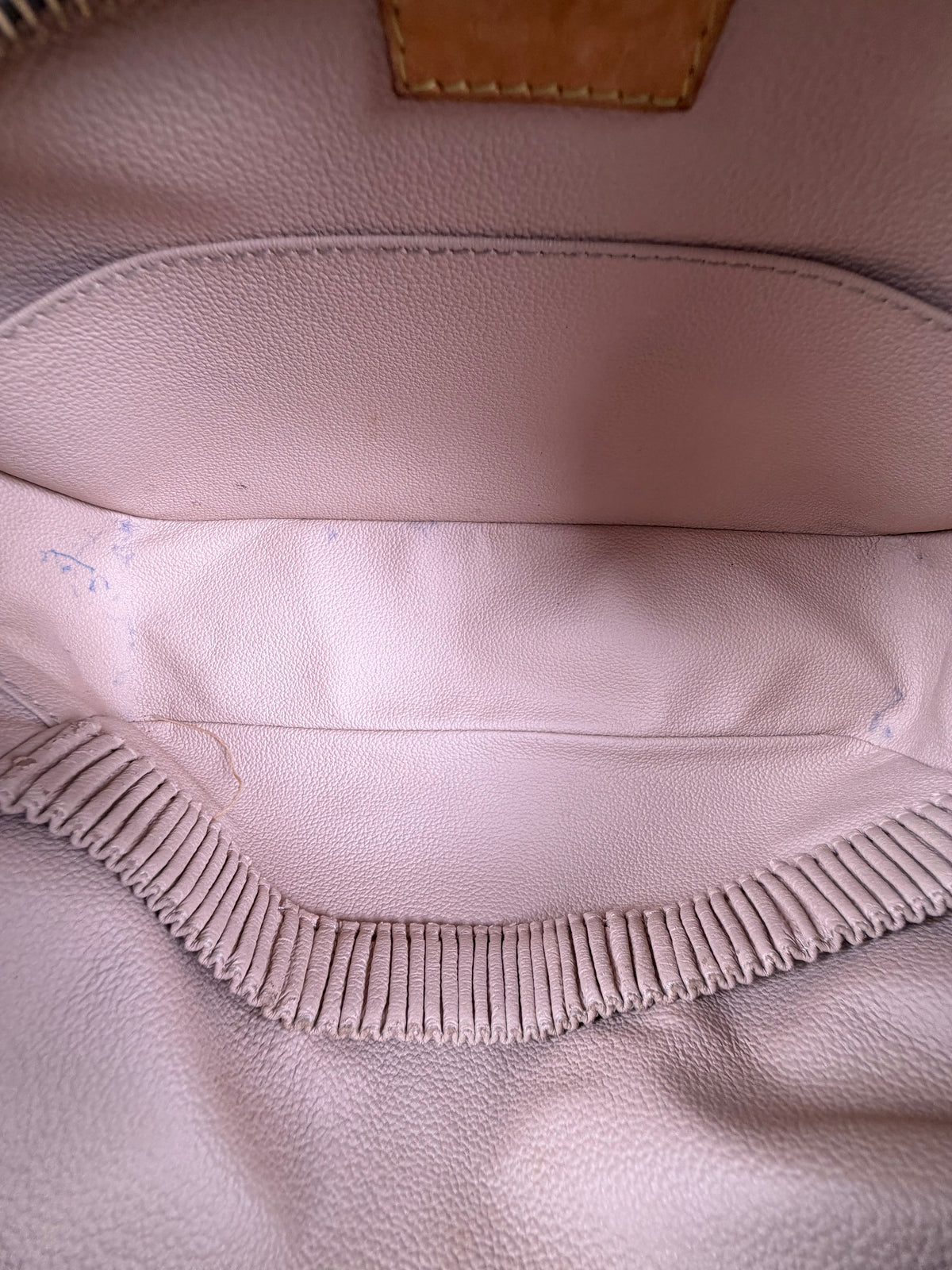 Beauty Case Louis Vuitton Marrone