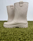 Stivali da pioggia Garden Christian Dior in gomma Beige