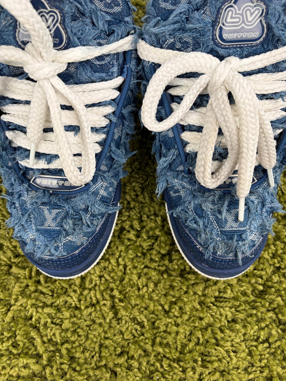Louis Vuitton Skate Denim Blu 8 - Second Hand Di Fiore