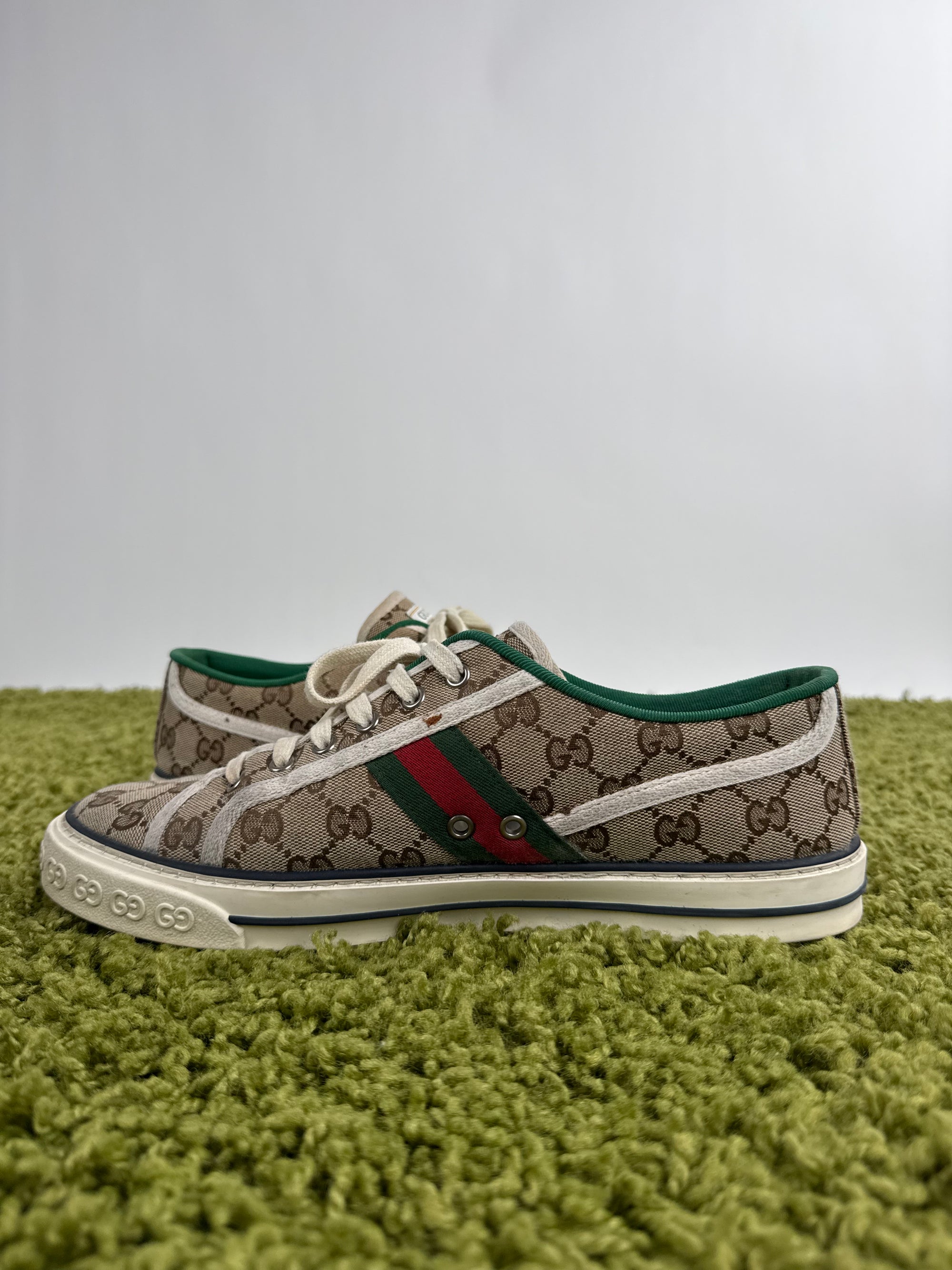 Gucci Tennis Low Beige 9+