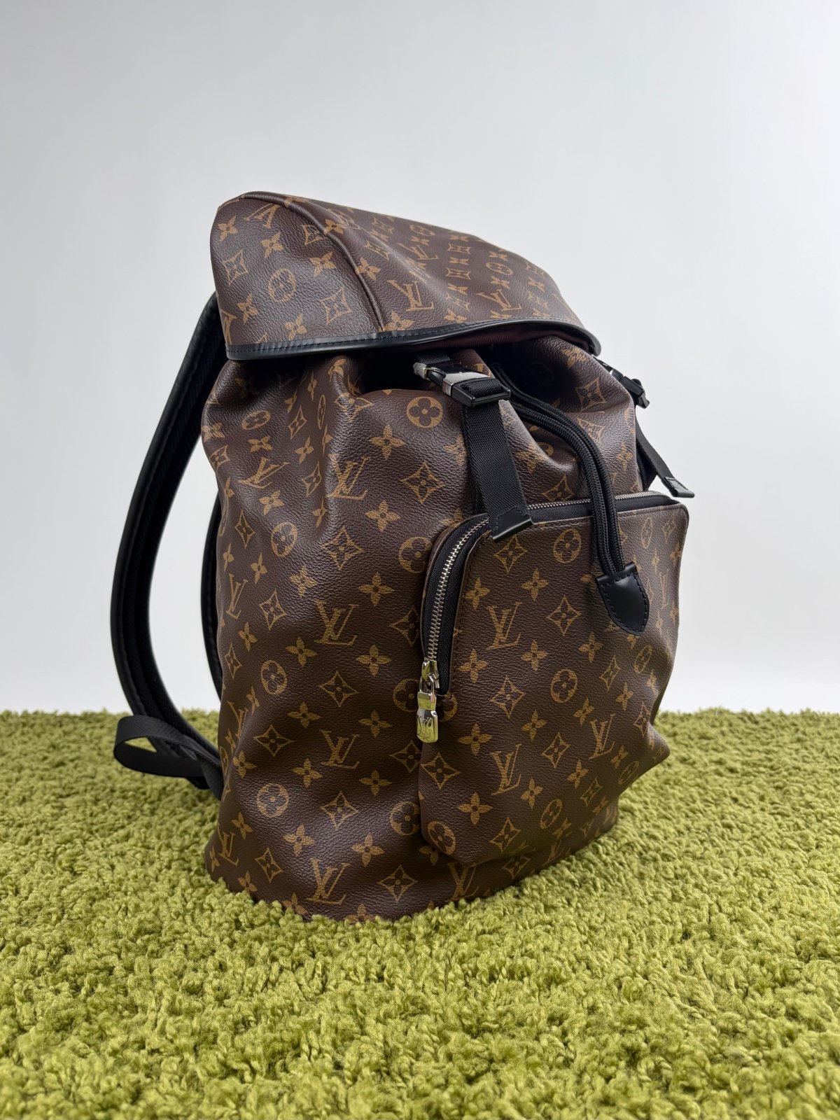 Zaino Louis Vuitton Zack Macassar Marrone Monogram - Second Hand Di Fiore
