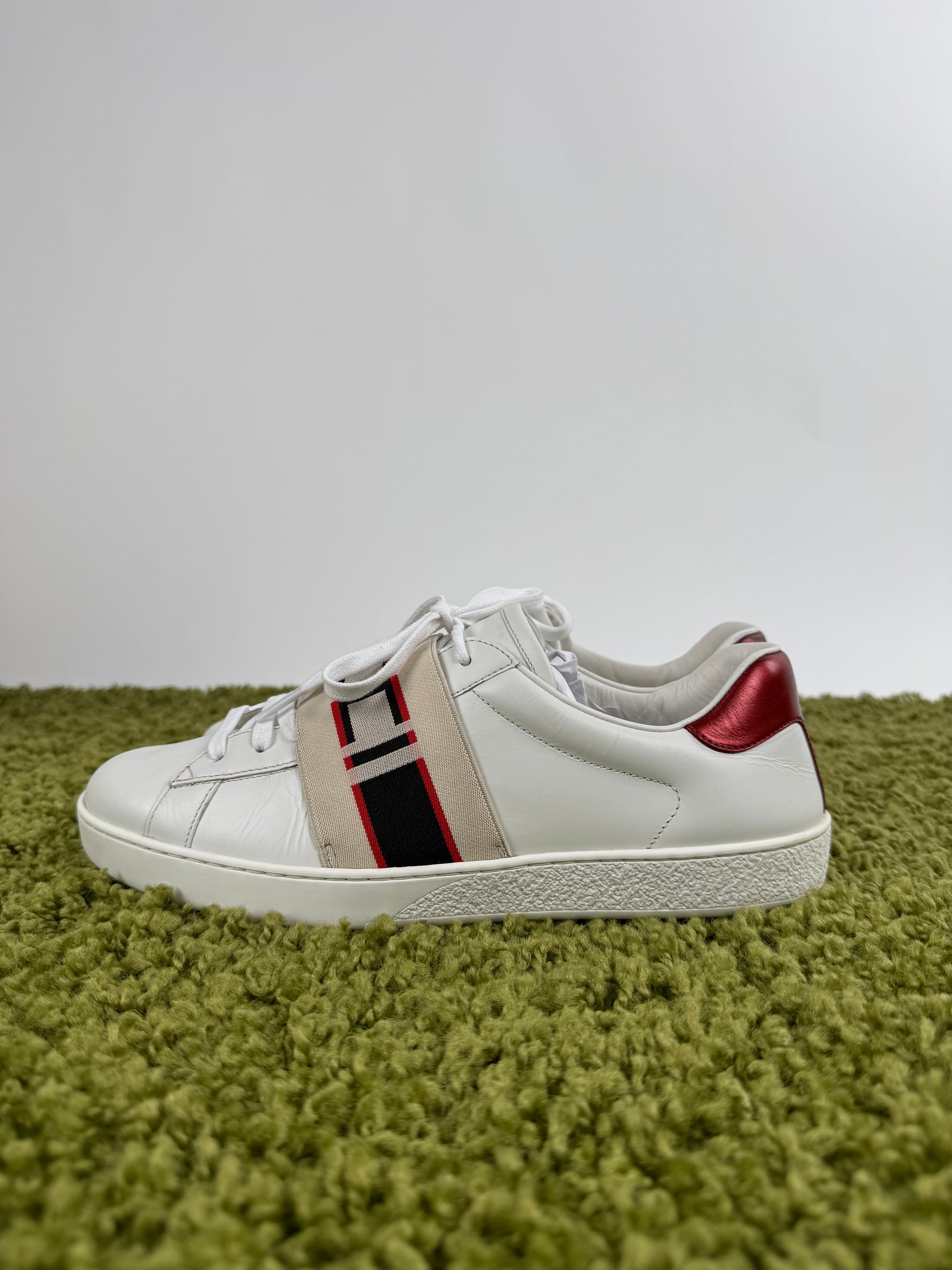 Gucci Ace con strappo Bianche 7
