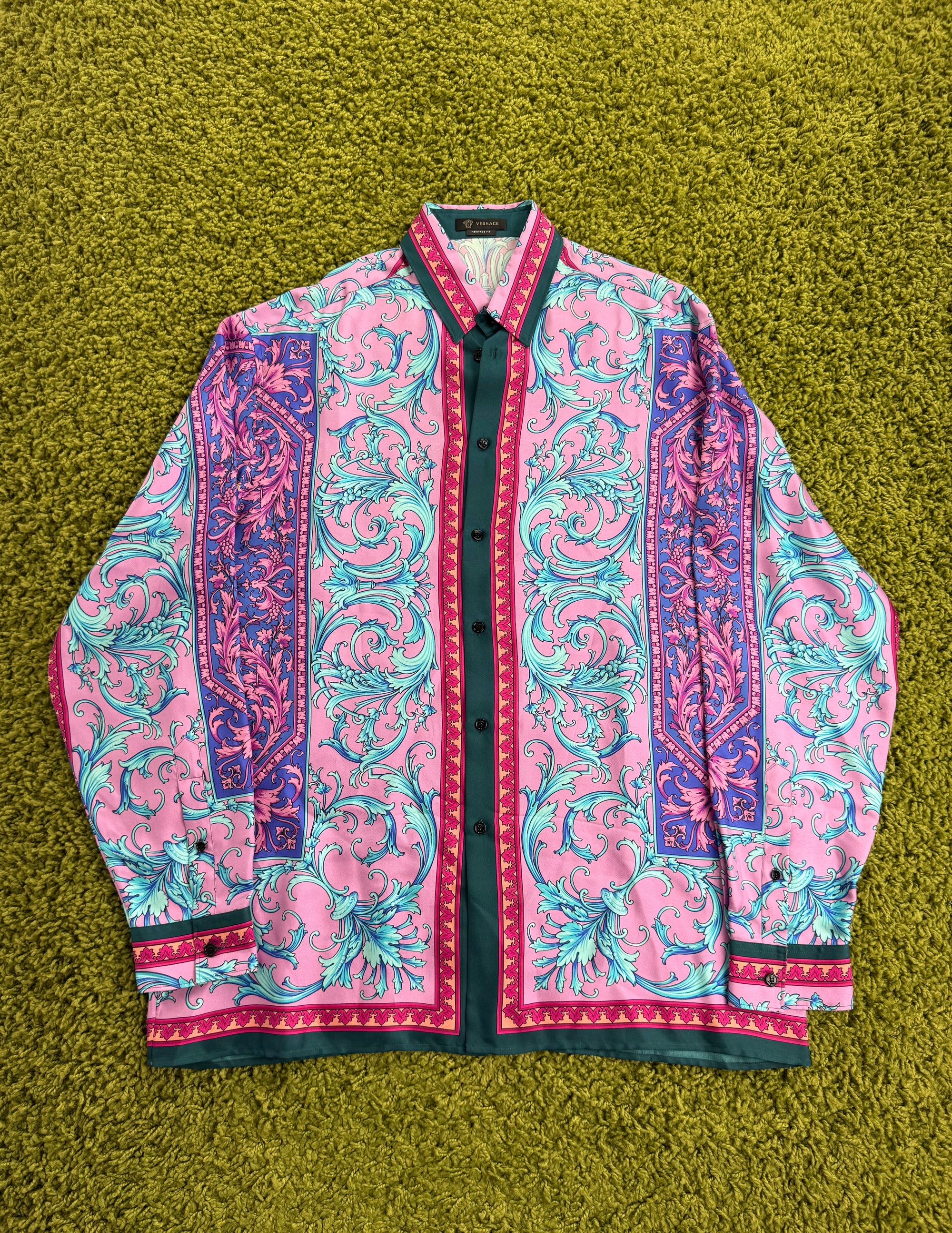 Camicia Le Pop Classique Gianni Versace Viola Multicolor 41