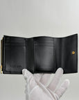 Portafoglio Bottega Veneta Tri-Fold Cassette Small Nero