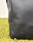 Borsone keepall Louis Vuitton Bandoulière 50 Nera