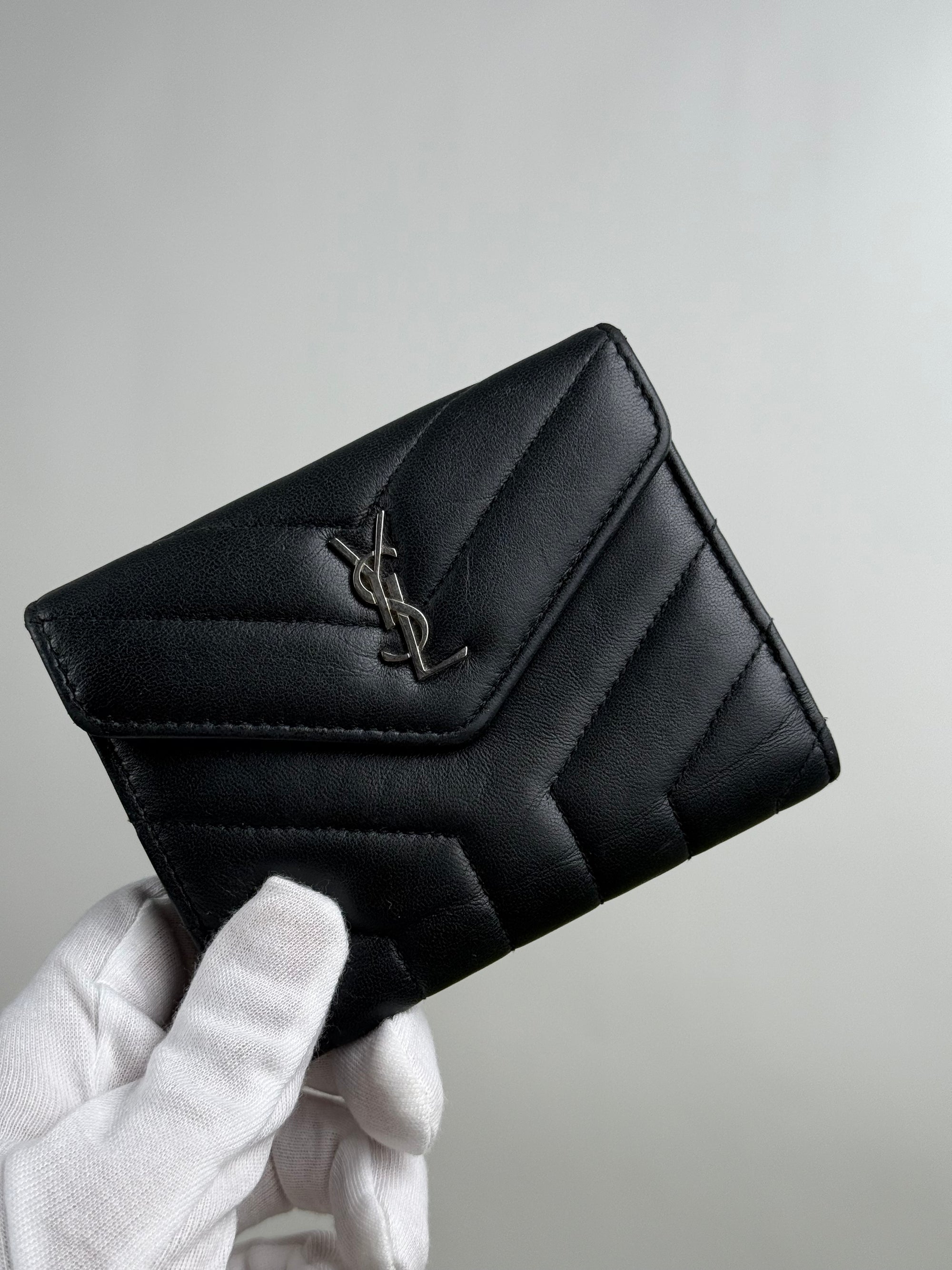 Portafoglio Saint Laurent Nero