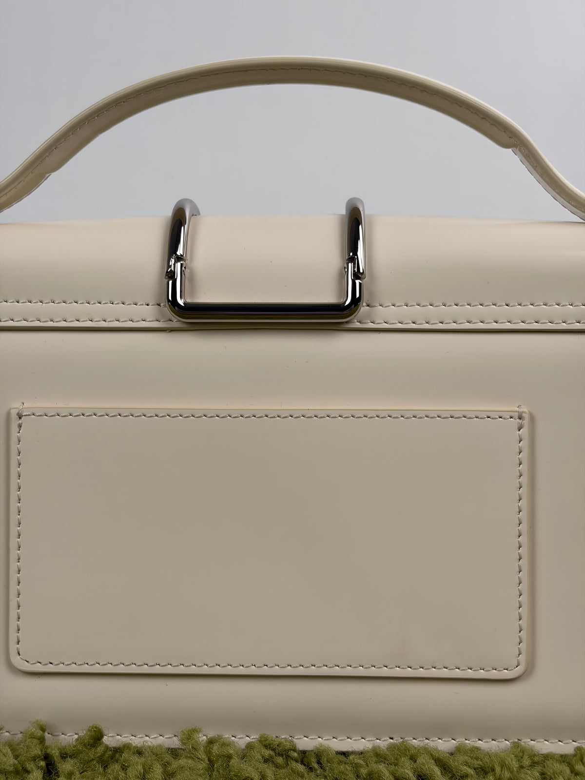 Borsa Jacquemus La Grande Bambino Avorio