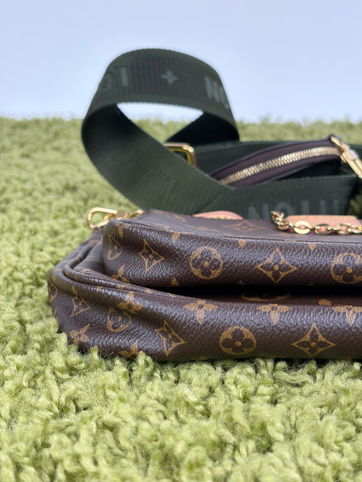 Borsa Louis Vuitton Multi Pochette Marrone