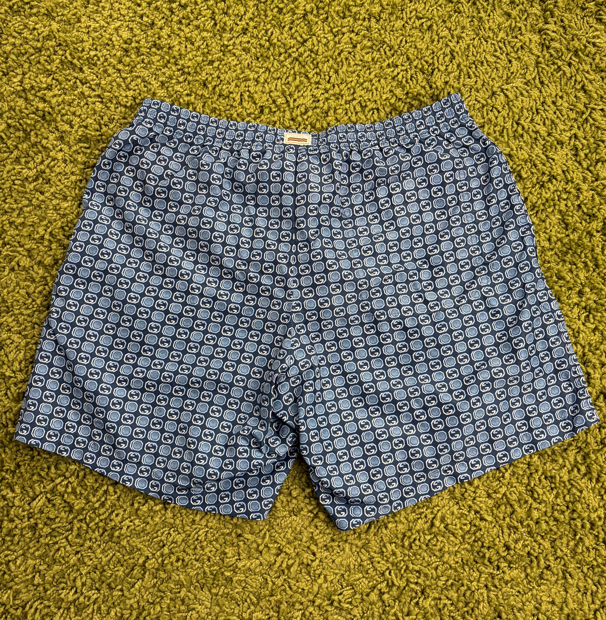 Costume Gucci Interlocking azzurro 48