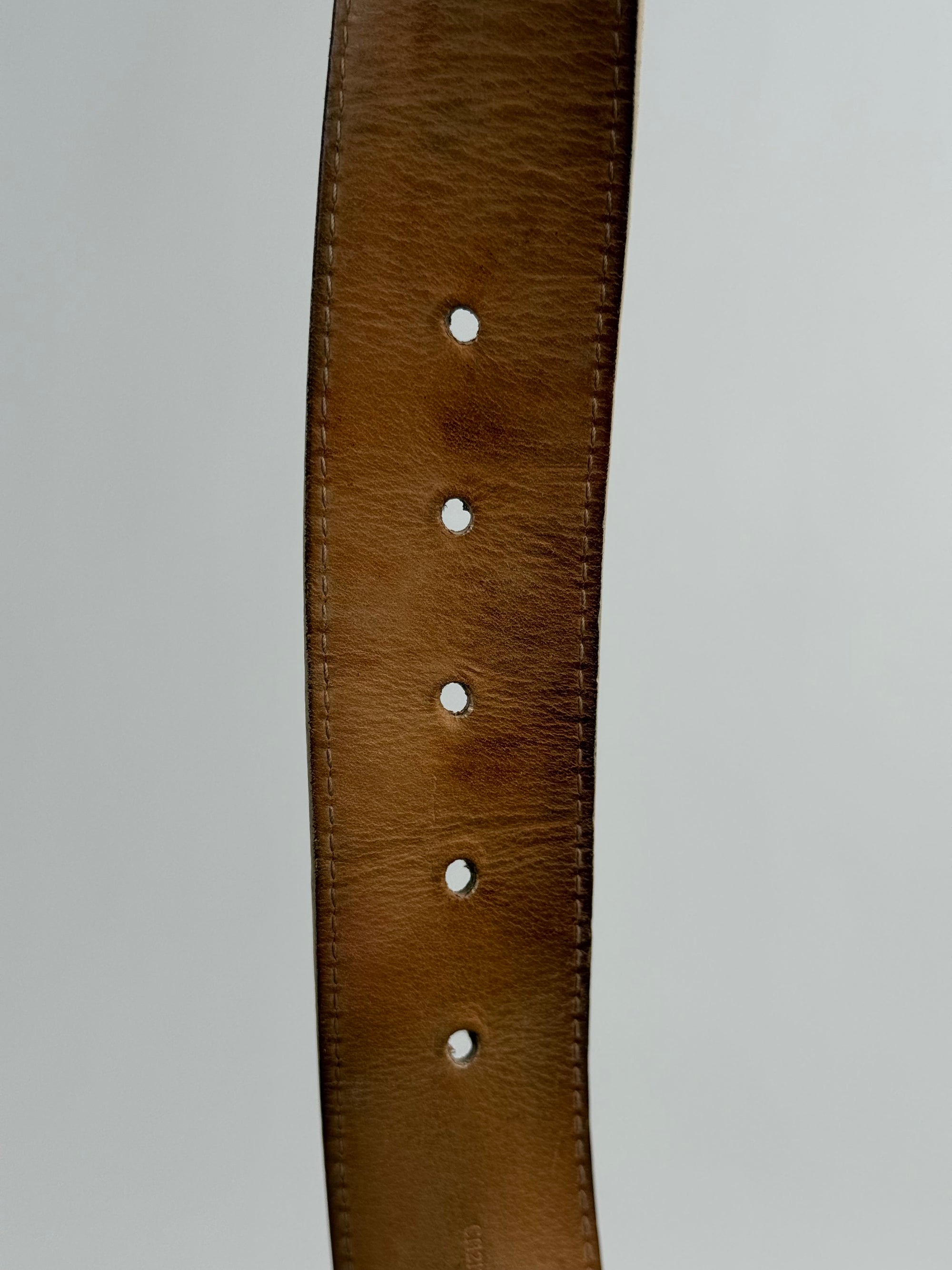 Cintura Louis Vuitton Bianca 90
