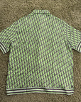 Camicia Christian Dior Oblique Pixel Verde 40