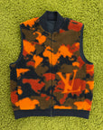 Smanicato Reversibile Louis Vuitton Nero Arancione Camouflage XL