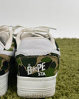 A bathing Ape Size 8.5=42.5 verdi e bianche