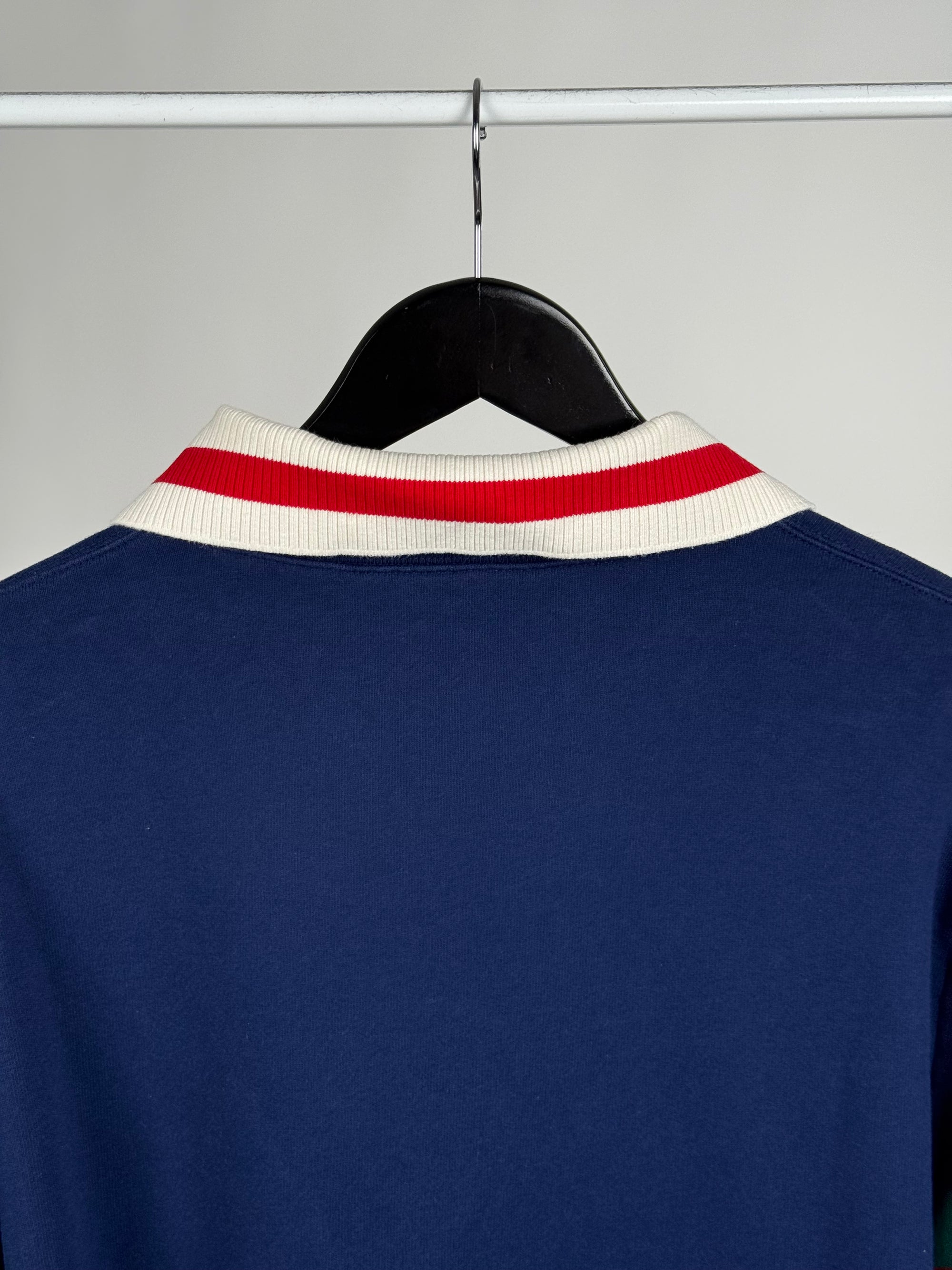 Felpa Gucci Size XXL blu verde e rossa
