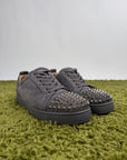 Christian Louboutin Spikes Low Grigio 45