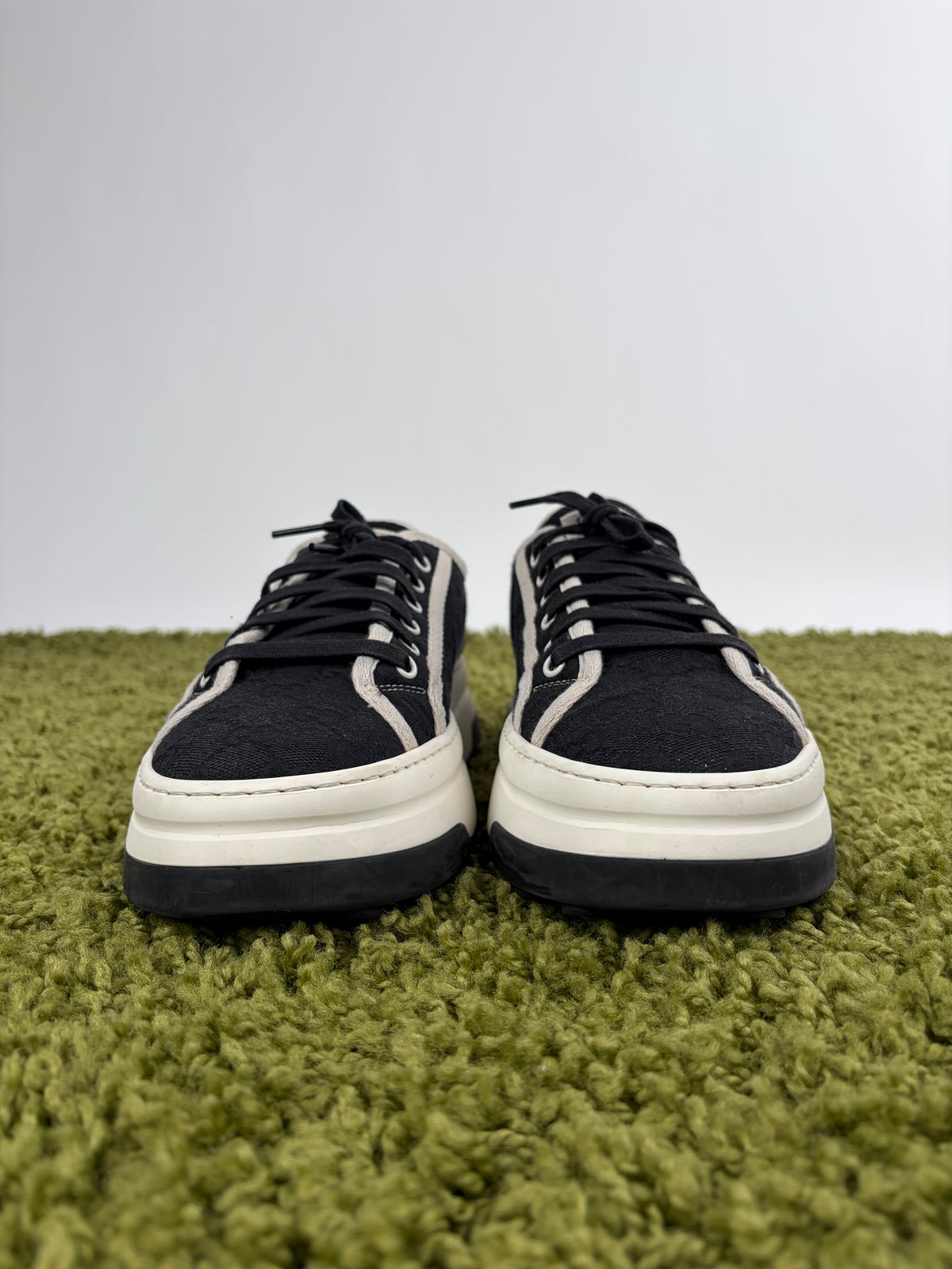 Gucci Tennis Platform Nero 8+