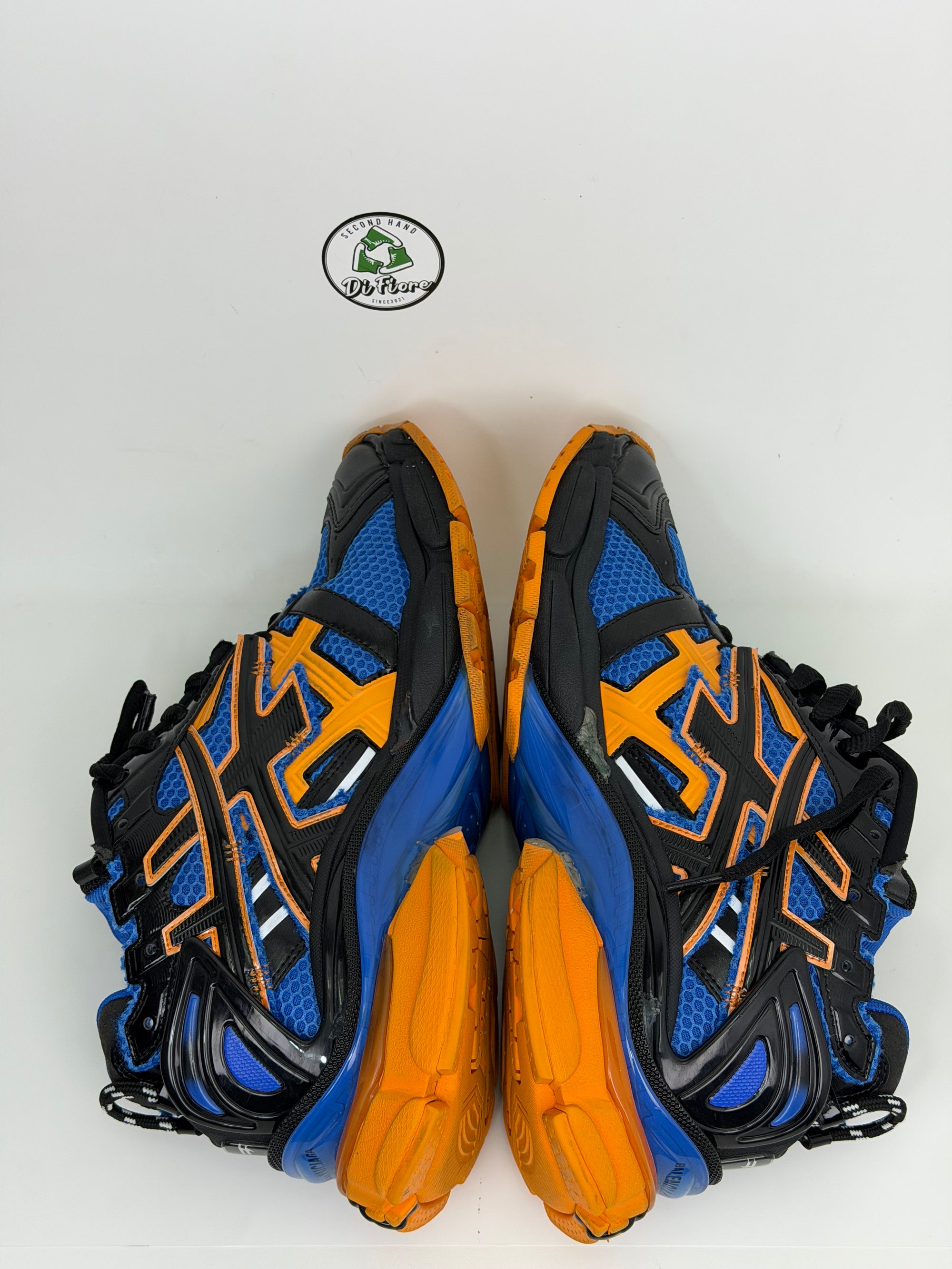 Balenciaga Runner Size 44 nera arancione e blu