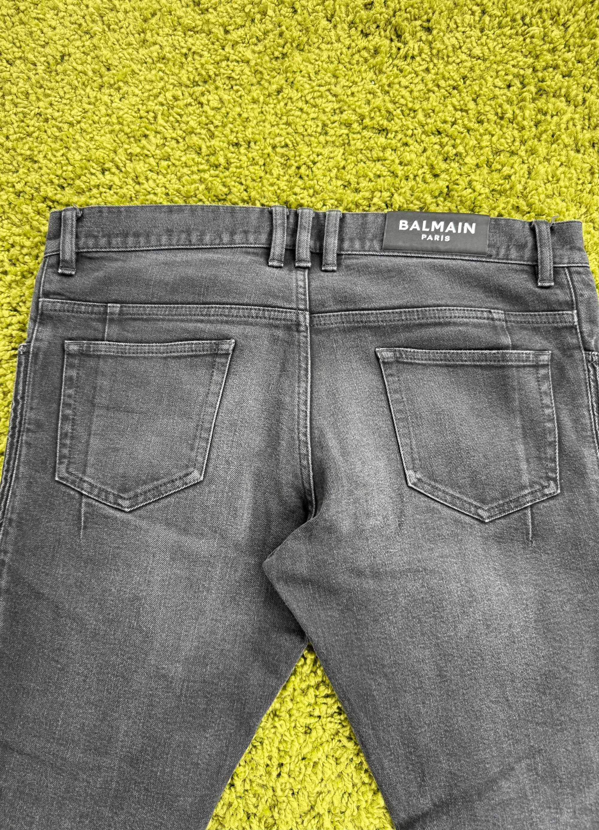 Jeans Balmain Nero 32