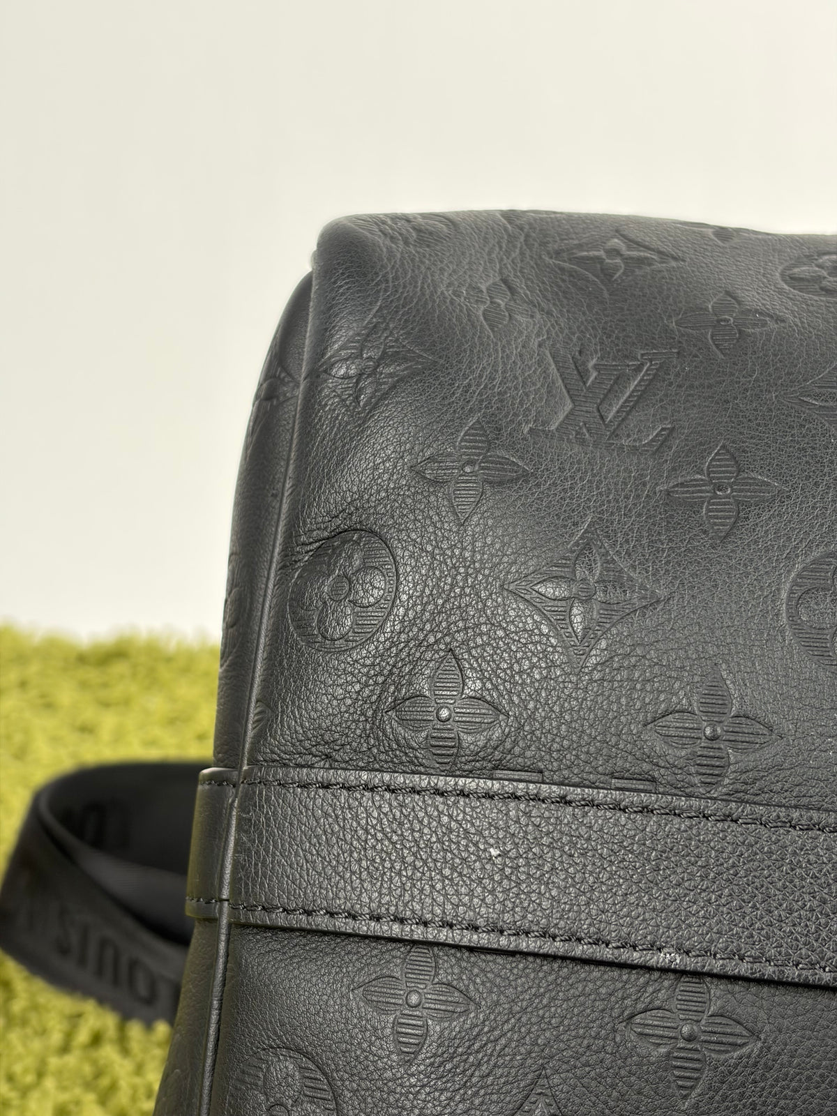 Borsone keepall Louis Vuitton Bandoulière 50 Nera
