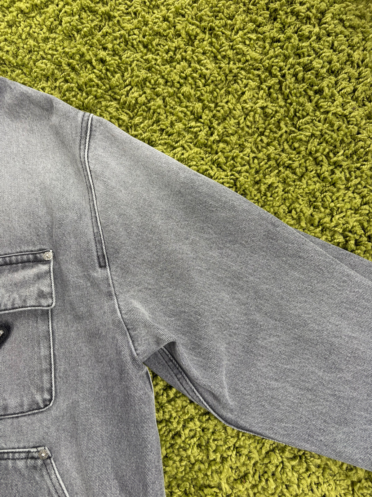Completo Prada In Denim Grigio Giacca XL Jeans 52