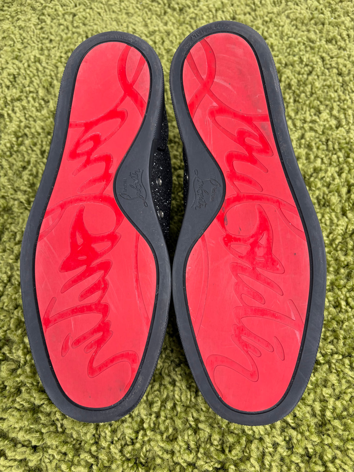 Christian Louboutin Spikes Low Nero 41
