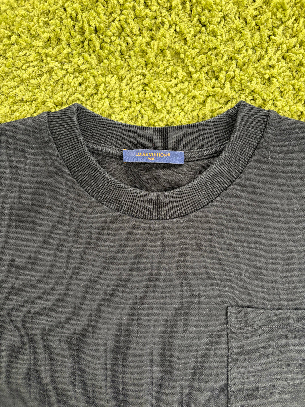 T-Shirt Louis Vuitton Pocket Nera XXL