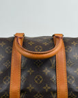 Borsone Keepall Louis Vuitton Marrone Vintage 1998 45