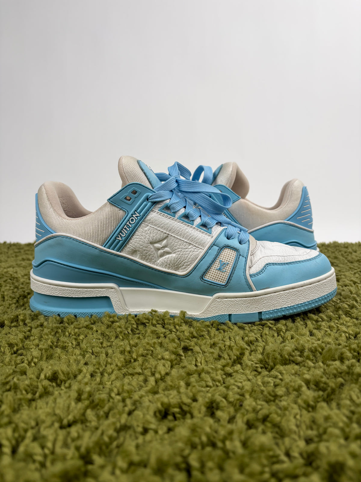 Louis Vuitton Trainer Azzurra 7