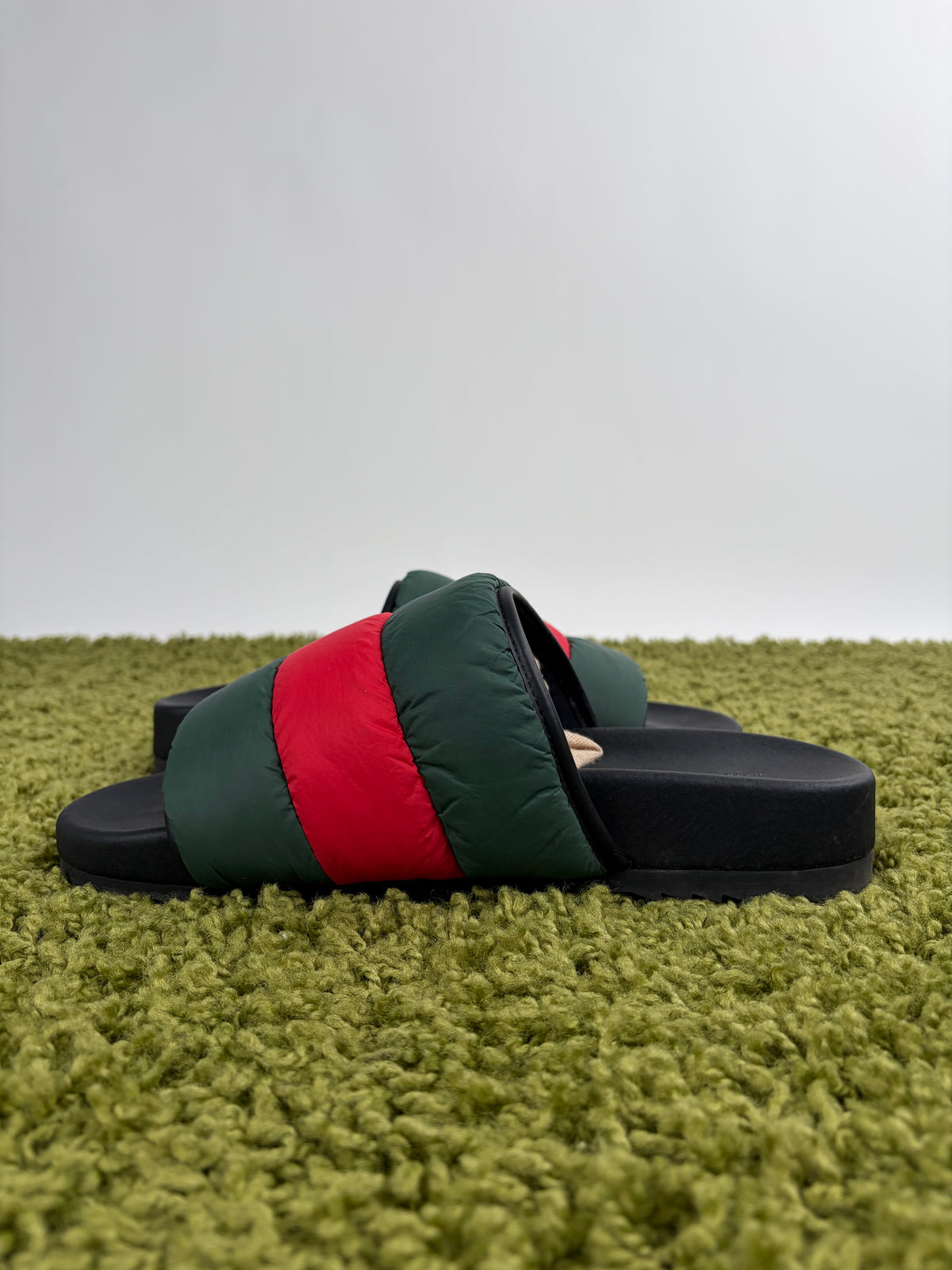 Sandali Slide Imbottiti Gucci  Neri 9