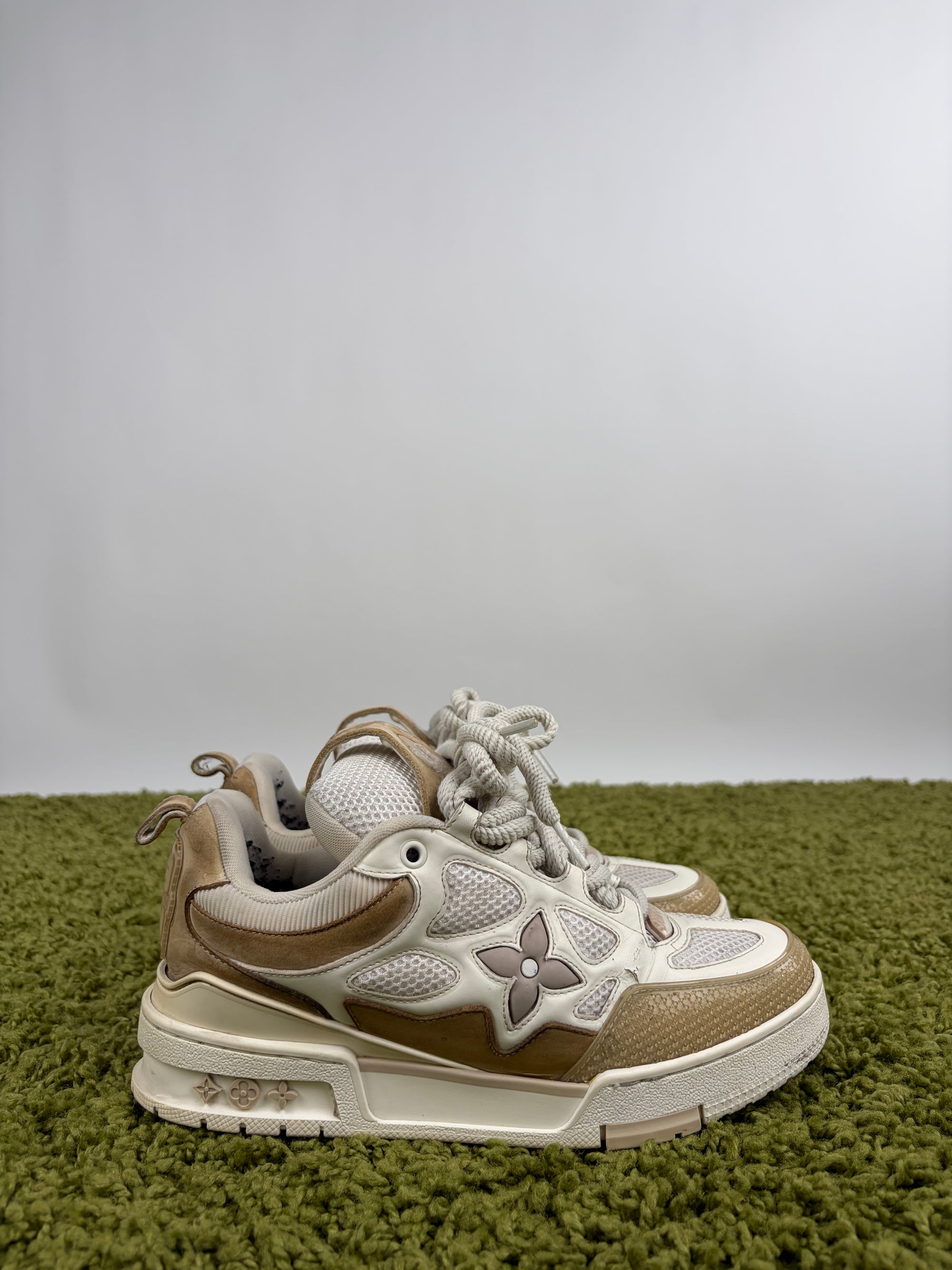 Louis Vuitton Skate Size 39 calza 40 beige e baicna