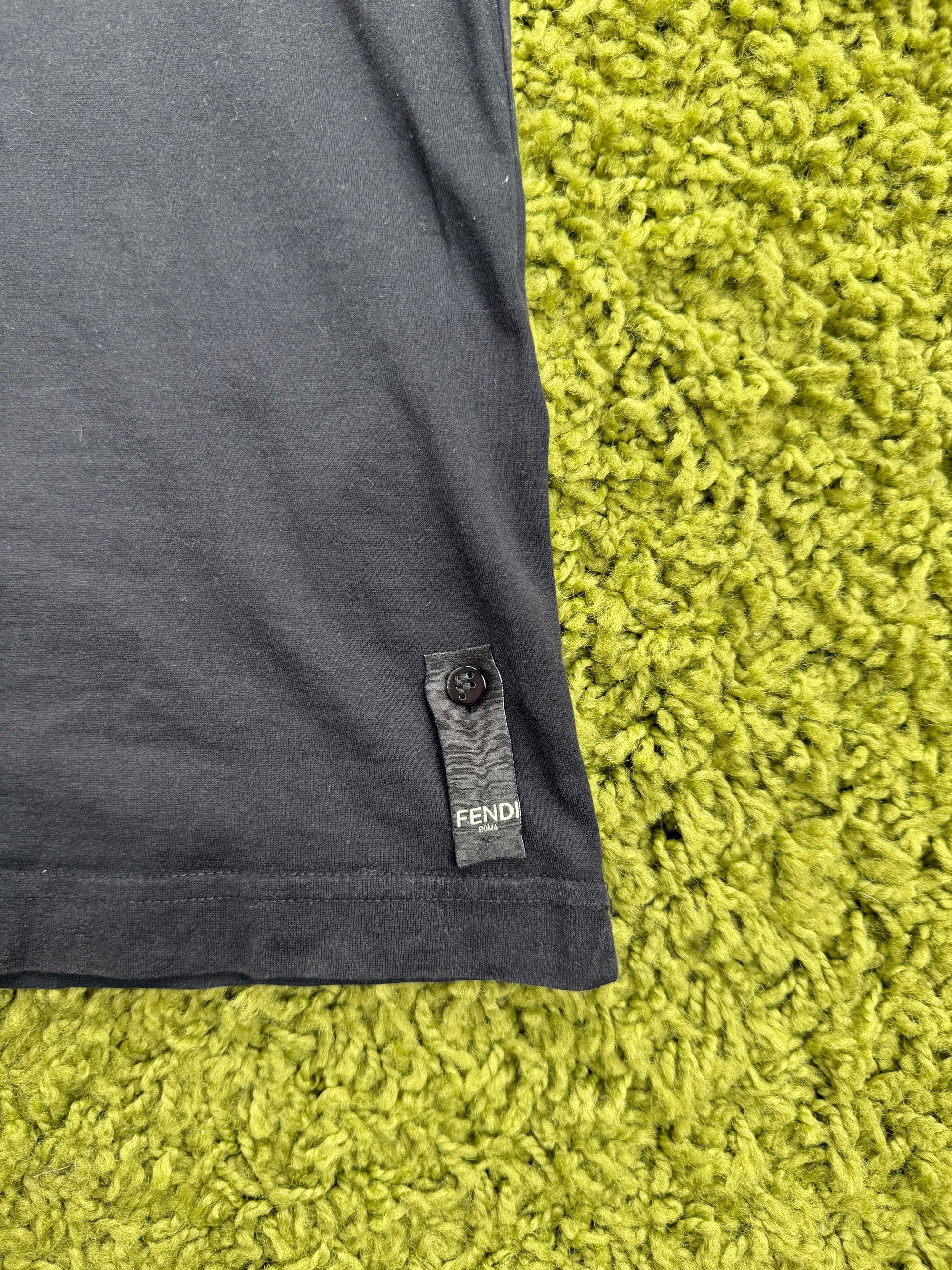 T-Shirt Fendi Monster Eyes Nero S