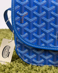 Borsa a tracolla belvedere goyard blu