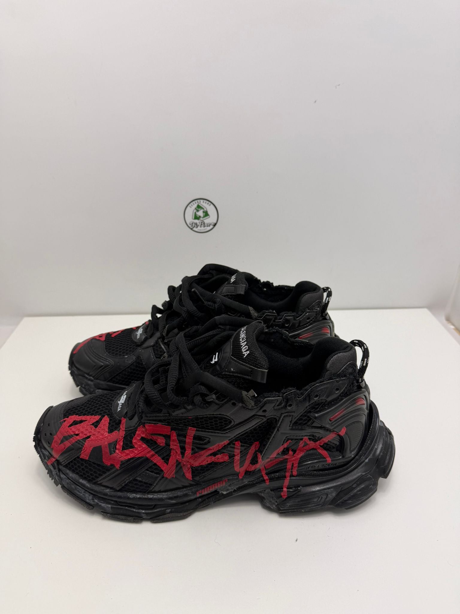 Balenciaga runner 43 nera e rosso