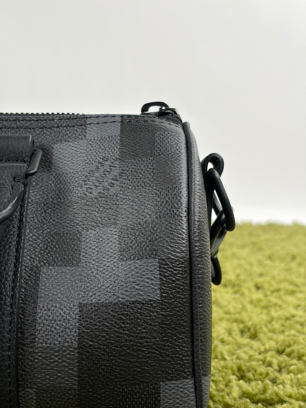 Borsa Louis Vuitton Keepall Bandoulière 25 Nera