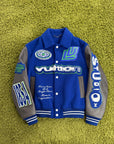 Varsity Blouson Louis Vuitton Blu Multicolor 46