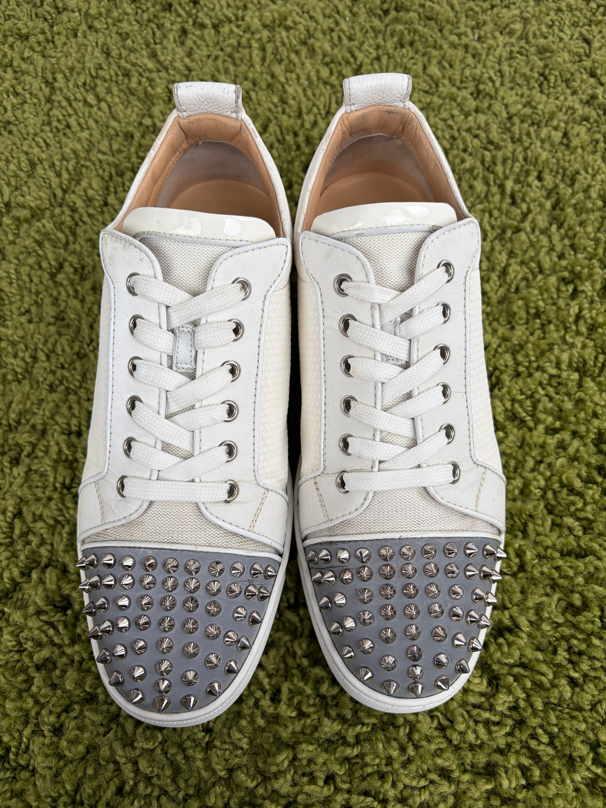 Christian Louboutin Spikes Low Bianca 43
