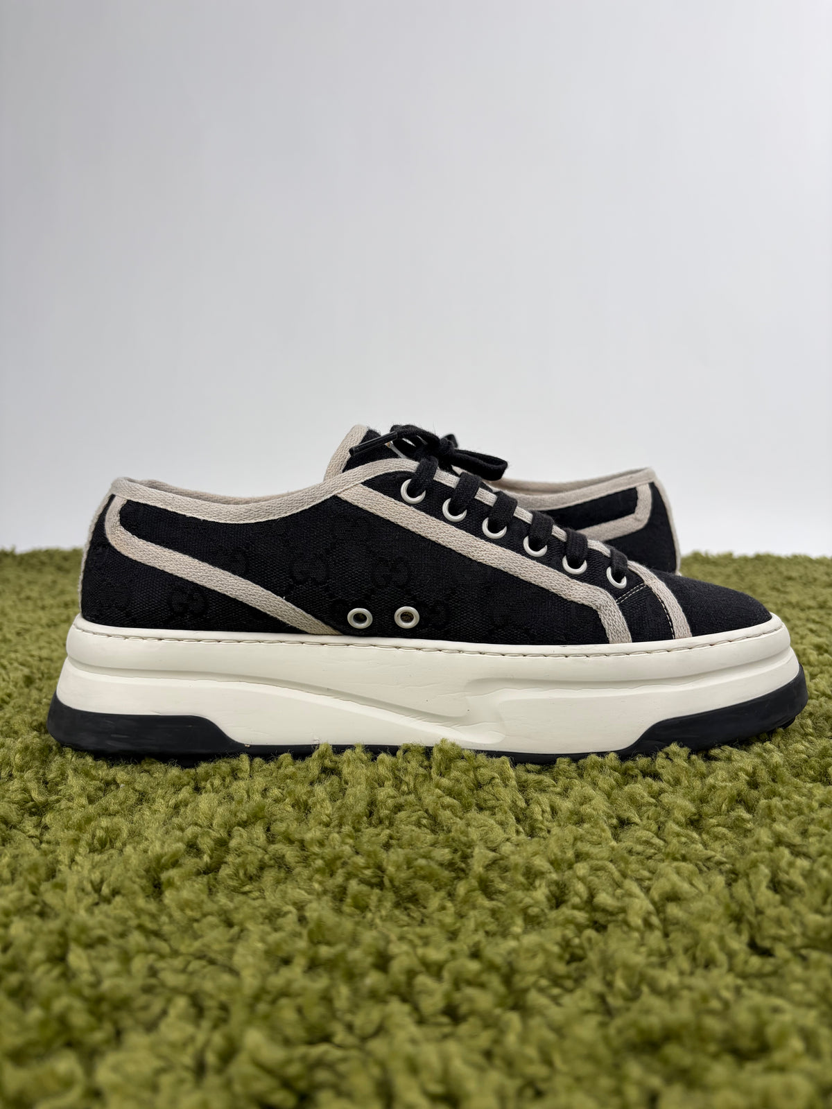 Gucci Tennis Platform Nero 8+