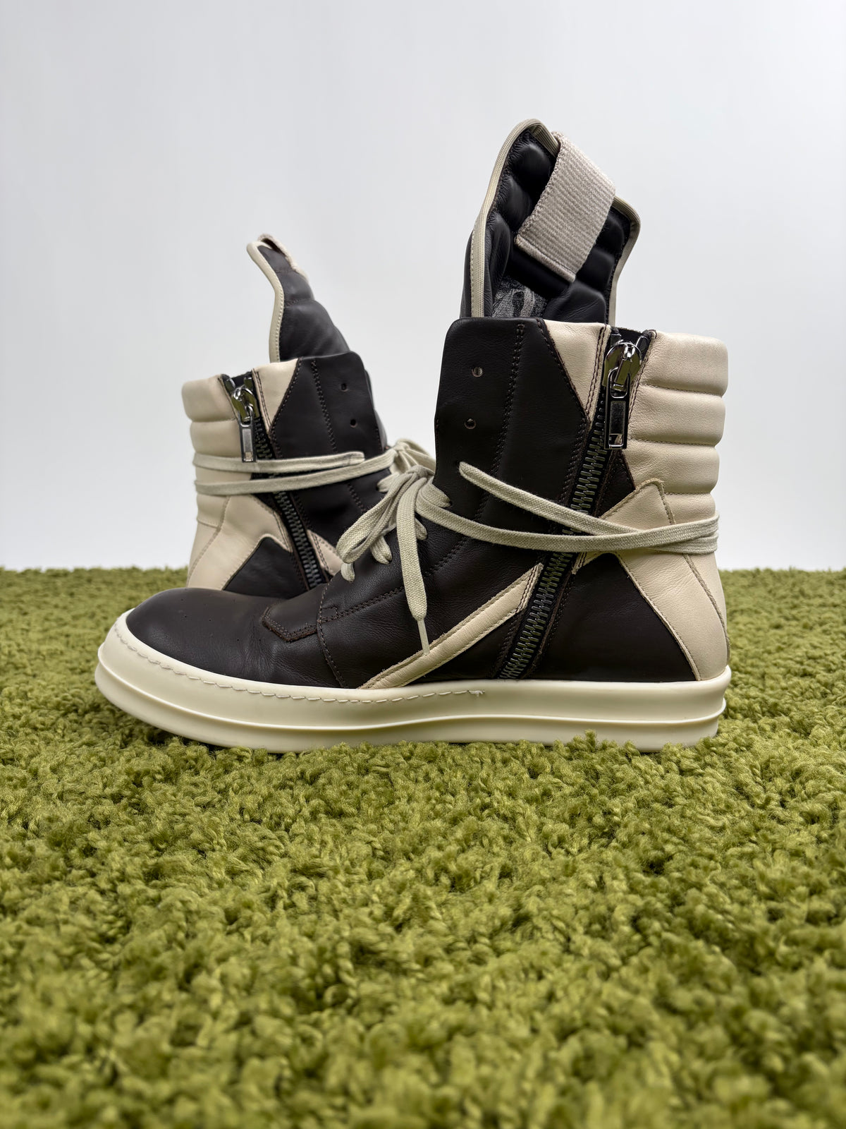Rick Owens Geobasket Grigio Scuro 44