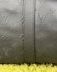 Borsone keepall Louis Vuitton Bandoulière 50 Nera