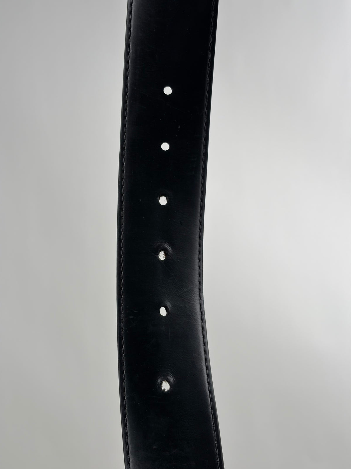 Cintura Louis Vuitton Nero Reversibile 95/38 110cm