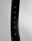 Cintura Louis Vuitton Nero Reversibile 95/38 110cm