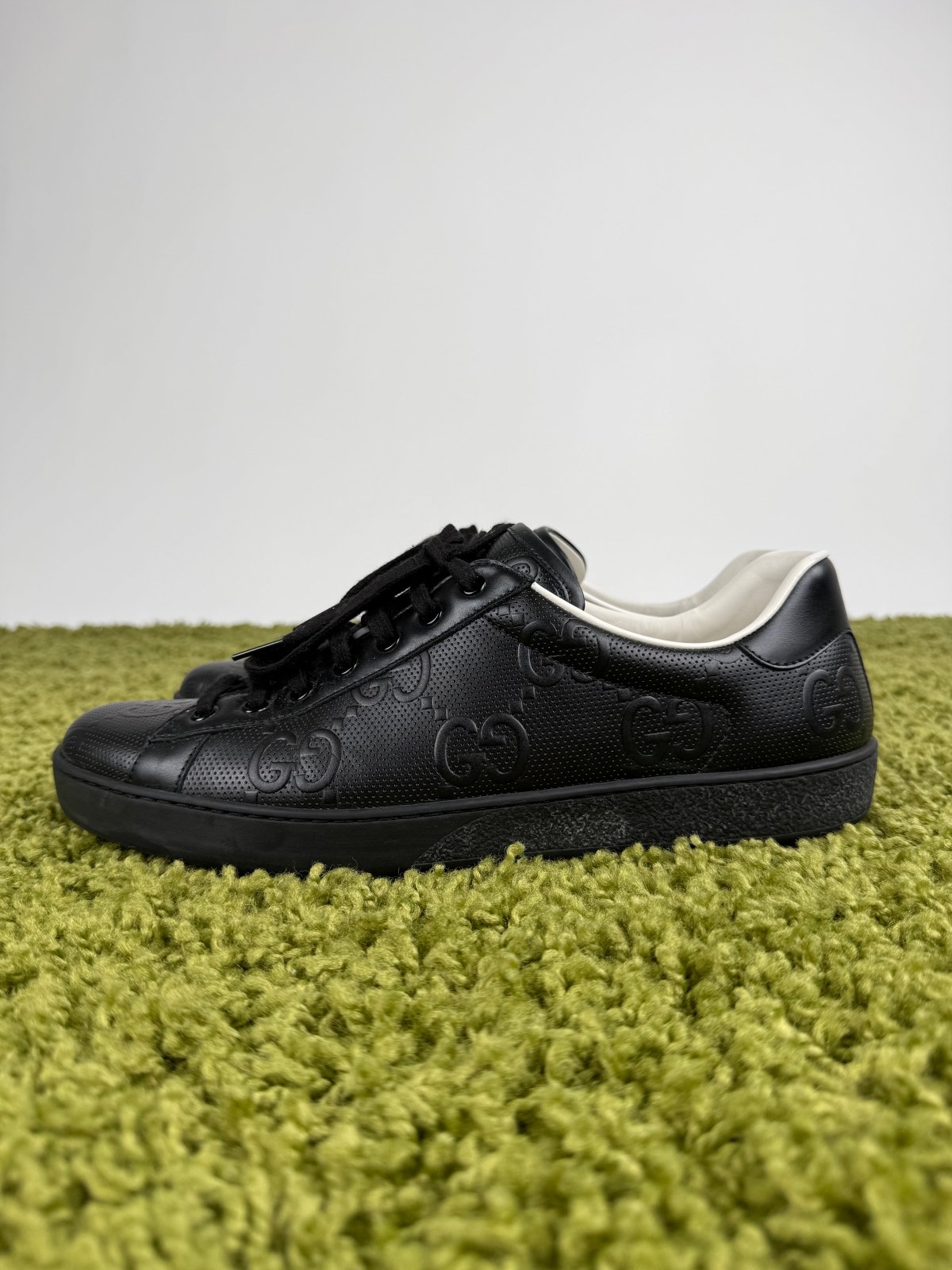 Gucci Ace low sneaker Nero 10 - Second Hand Di Fiore