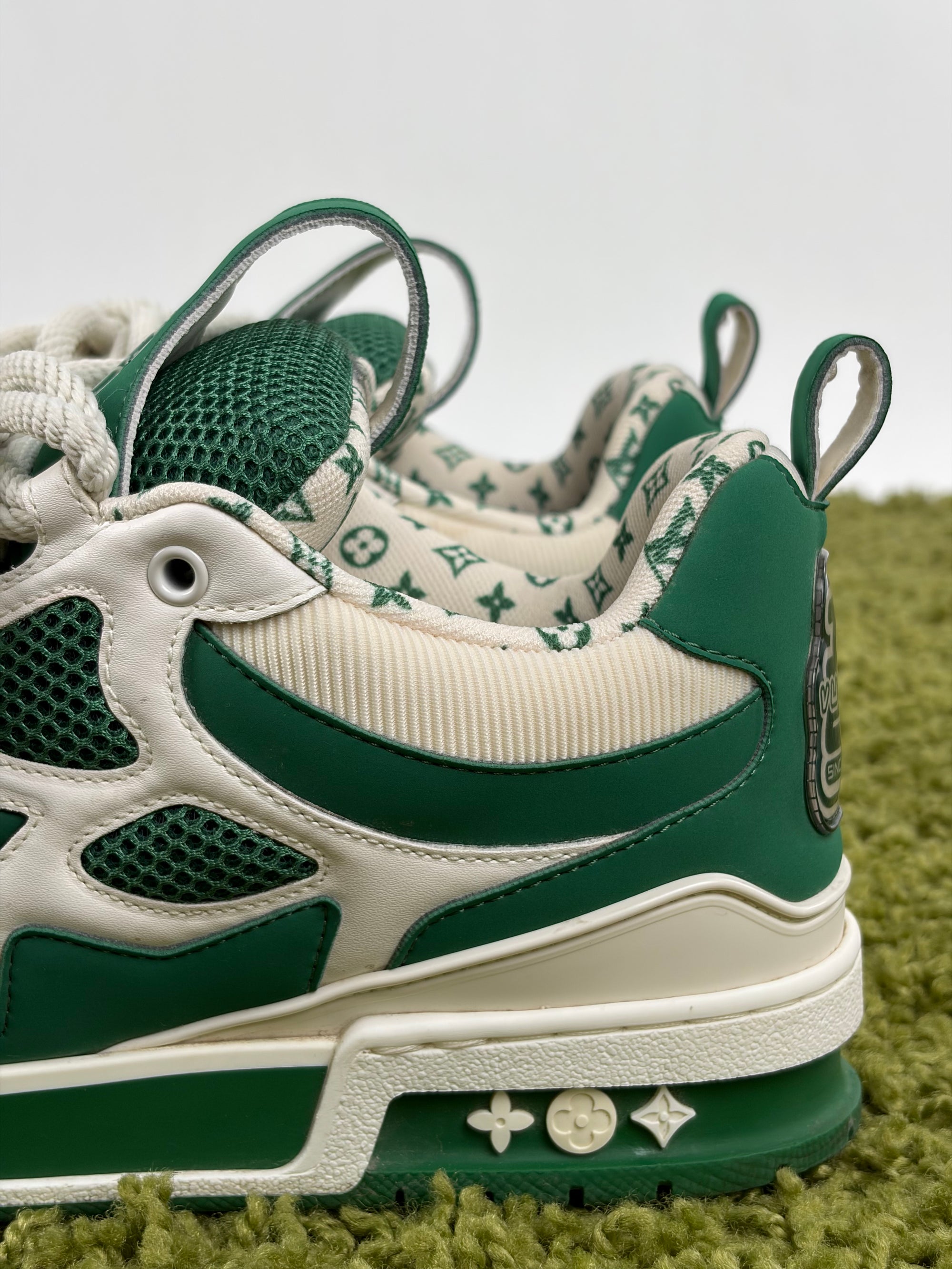 Louis vuitton skate Size 7=41 calza 42 verde e bianca