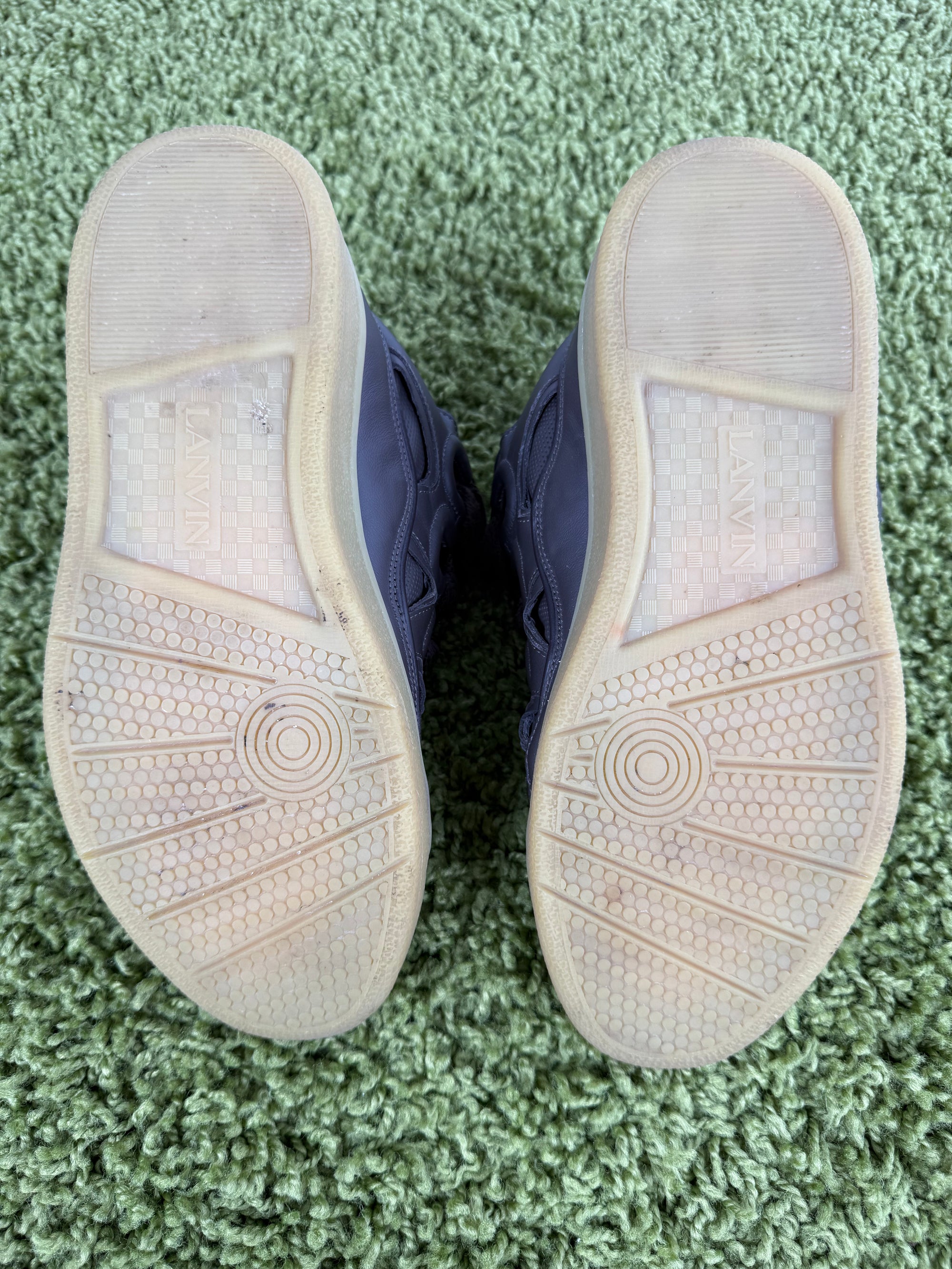 Lanvin Curb Sneaker Marrone 43