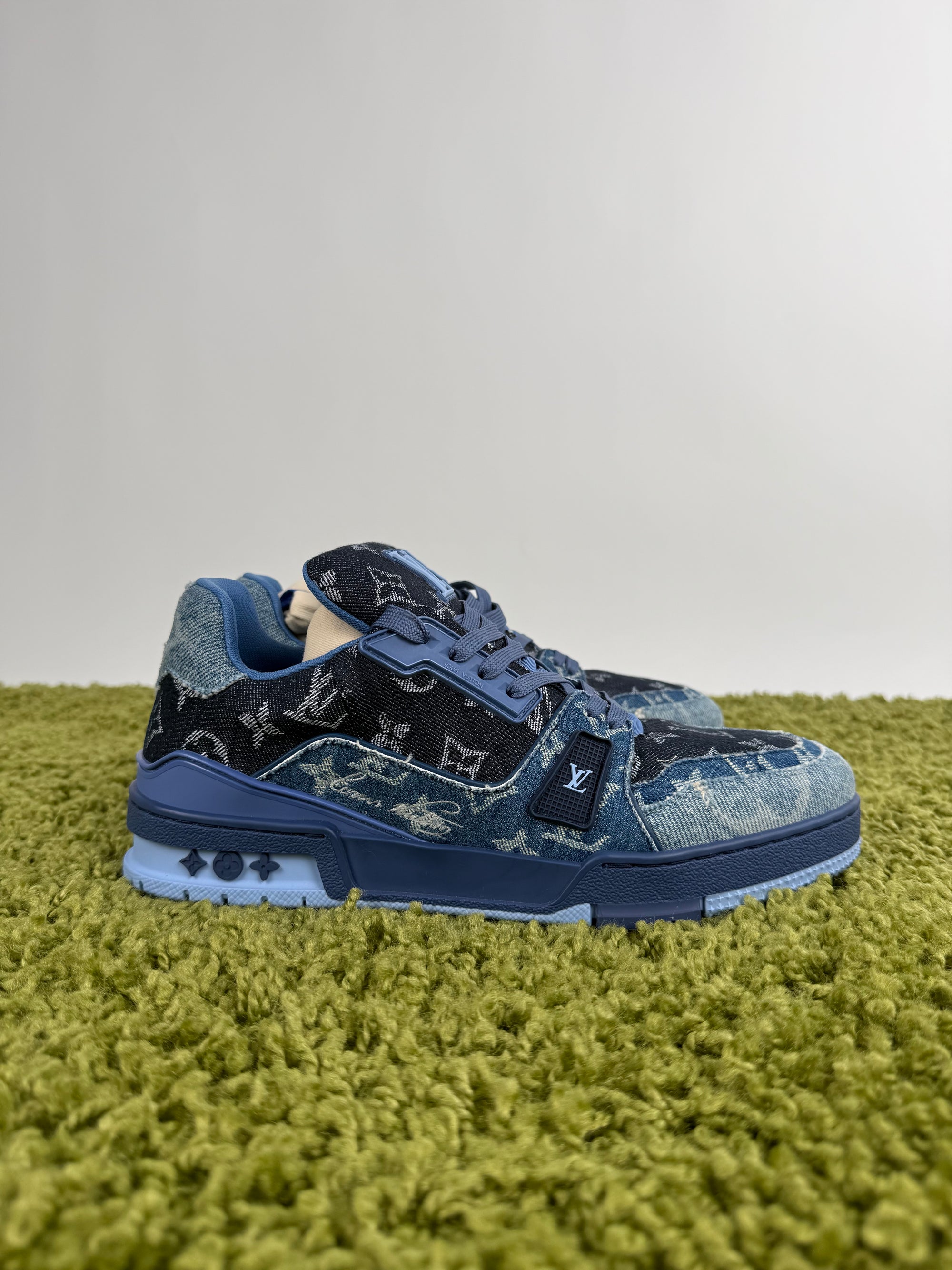 Louis Vuitton Trainer in Denim 7